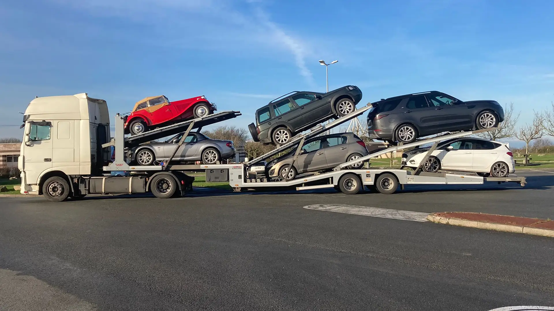 Multi-Vehicle Transport Company in the UK